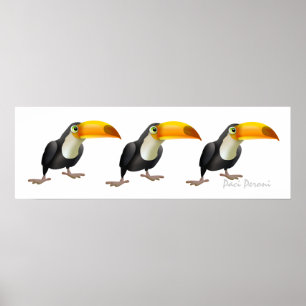 Póster Se 2 Toucan, 3 Toucan tambem - SRF