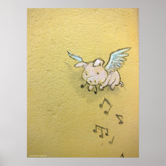 Poster Se a música é o lema do amor