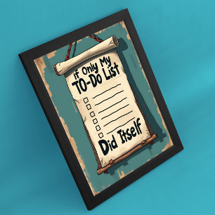 Poster Se Apenas A Minha Lista De Ações Foi Engraçada Com