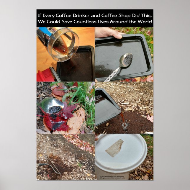 Poster Se cada Bebê de café por RoseWrite (Frente)