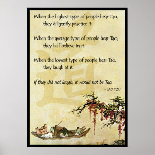 Póster Se eles não riem, não seria Tao