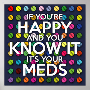 POSTER SE ESTIVER FELIZ E SABER DISSO