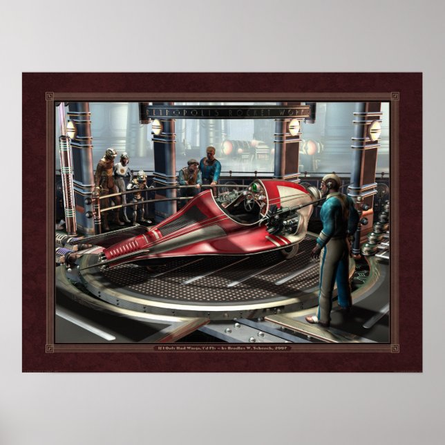 Poster Se eu tivesse apenas asas, voaria (24x18") (Frente)