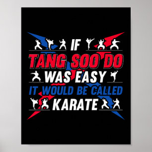 Poster Se Fosse Fácil, Seria Chamado Karate - Engraçado T