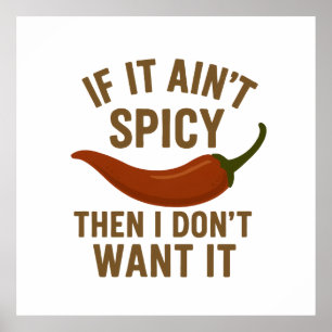Poster 🔥 Se não for picante, eu não quero