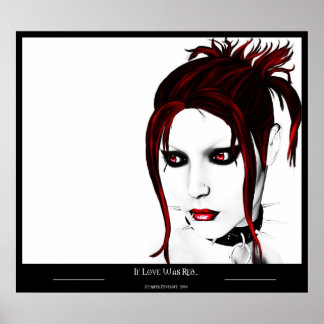 Póster Se O Amor Era Vermelho...