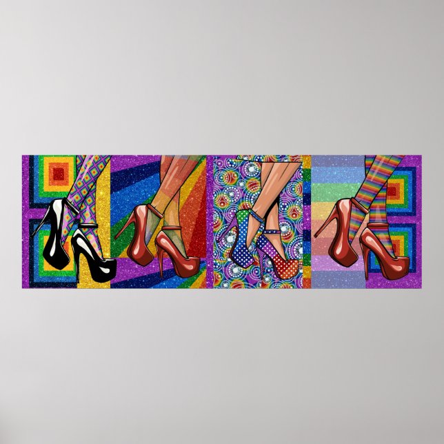 Poster Se o Calçado Ajustado ... (Frente)