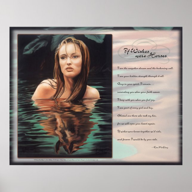 Póster Se Os Desejos Eram Cavalos (Frente)