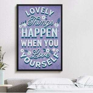 Poster Se perca, divertida motivação de amor próprio