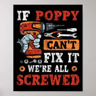 Poster Se Ppy Não Consegue Consertar Estaremos Todos Ferr