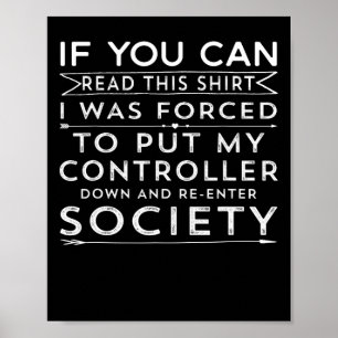 Poster Se Puderes Ler Isto, Fui Forçado A Colocar O Meu C