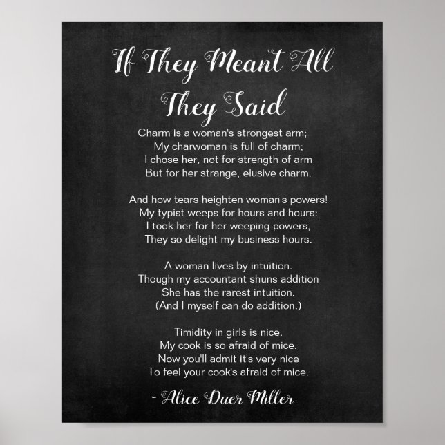 Poster Se Quiserem Dizer Que Todo Poema É Preto E Branco (Frente)