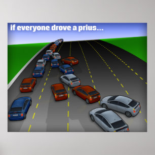Poster se todos conduziu um prius…