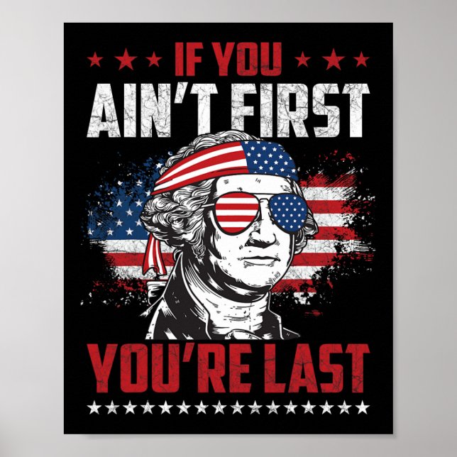 Poster Se você não é o primeiro, você é o último dia de i (Frente)
