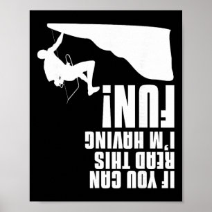 Poster Se Você Pode Ler Isso Estou Me Divertindo Montanha