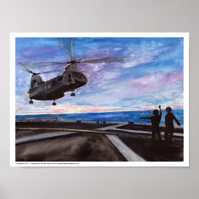 Poster Sea Knight (Frente)