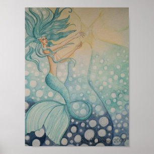 Póster Sea Star, Erin V. Downey 2009