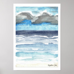 Poster Sea Storm