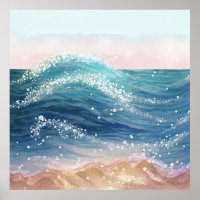 *~* Sea Wave Sand Glitter AP60 Ocean Coastal Beach