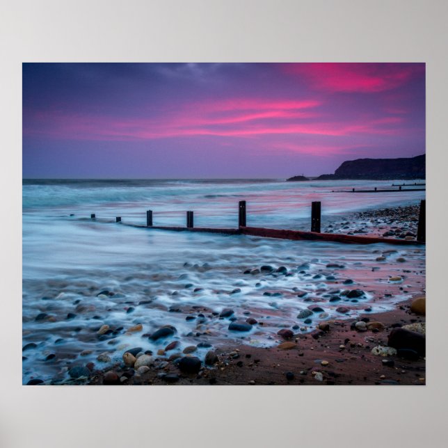 Póster Seaham Sunrise Poster/Impressão (Frente)