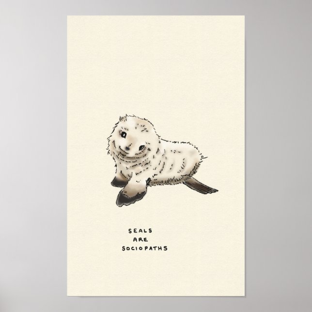 Poster seal trivia (Frente)