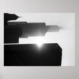 Póster Sears/Willis Tower, Chicago