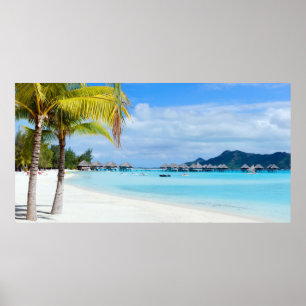 Poster Seascape tropical fabuloso