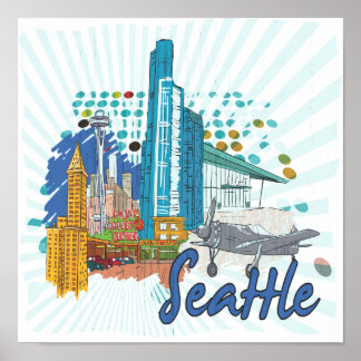 Póster Seattle