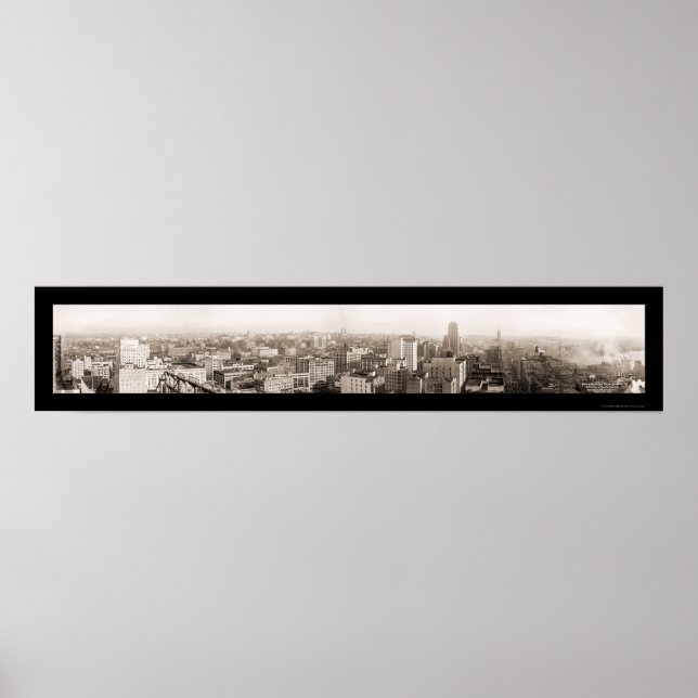 Póster Seattle WA do Hotel Photo 1929 (Frente)