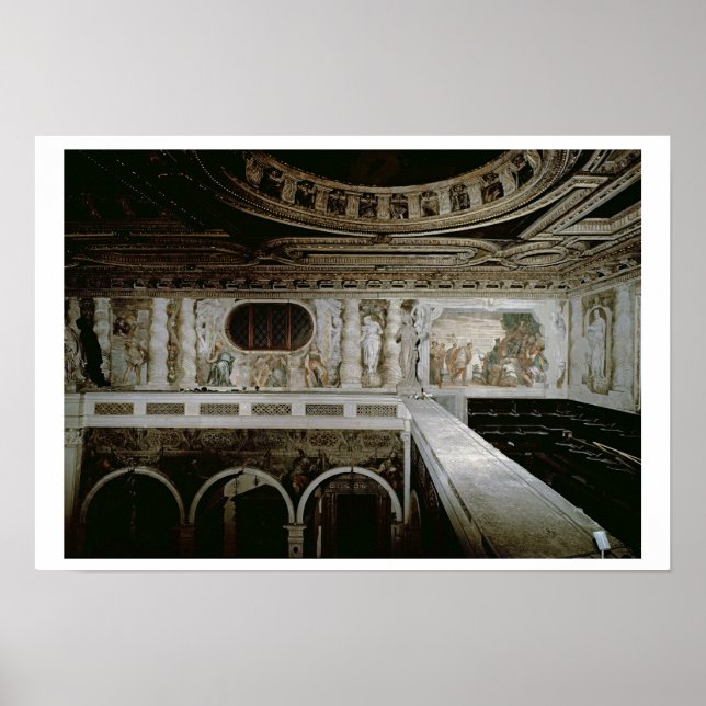 Póster Sebastian antes do Imperador, seu Martírio. (Frente)