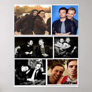 Poster Sebastian Stan e Tom Hiddleston