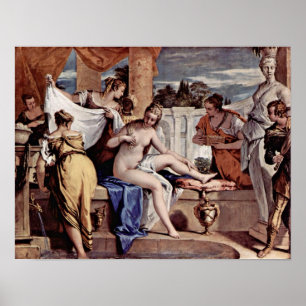 Póster Sebastiano Ricci - Bathsheba em seu banho,