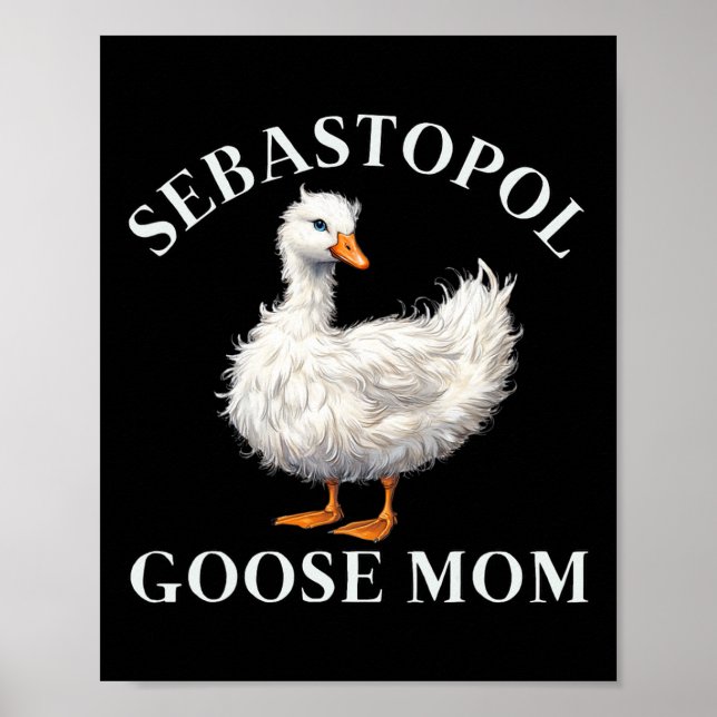 Poster Sebastopol Goose Mãe (Frente)