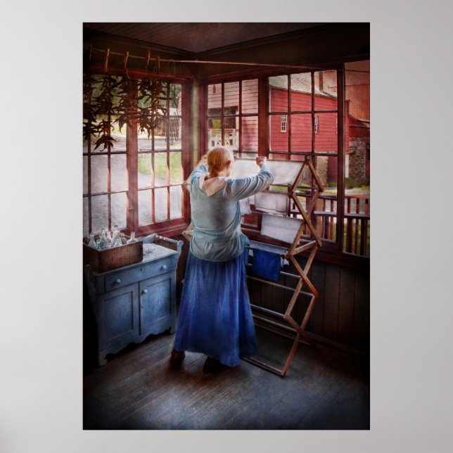 Póster Seca - Srta. Lady Blue (Frente)