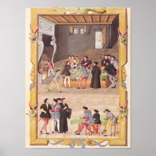 Póster Secretário dos notários e do rei