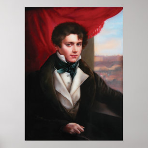 Poster Século francês do homem XIX