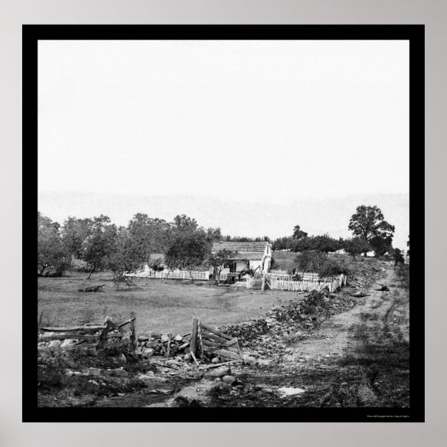 Poster Sede da União em Gettysburg 1863 (Frente)