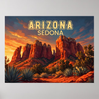 Poster Sedona Arizona