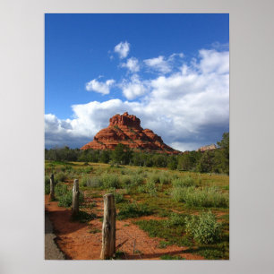 Póster Sedona - rocha de Bell