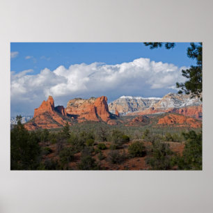 Póster Sedona, vale 3069 da arizona