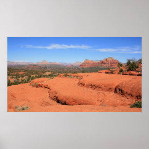 Poster Sedona Valley Panorama
