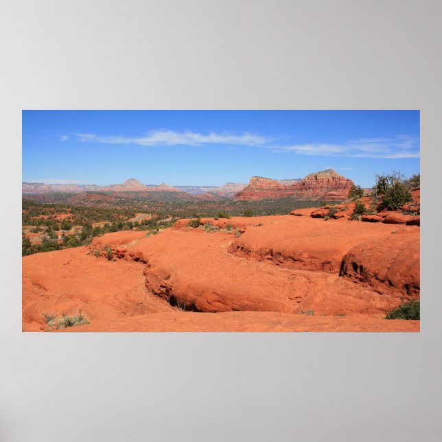 Poster Sedona Valley Panorama (Frente)
