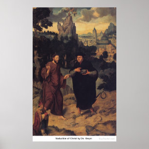 Poster Sedução do Cristo por De Bruyn