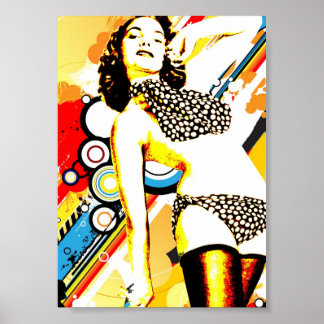 Poster Sedução Nostálgica - Polka Dottie