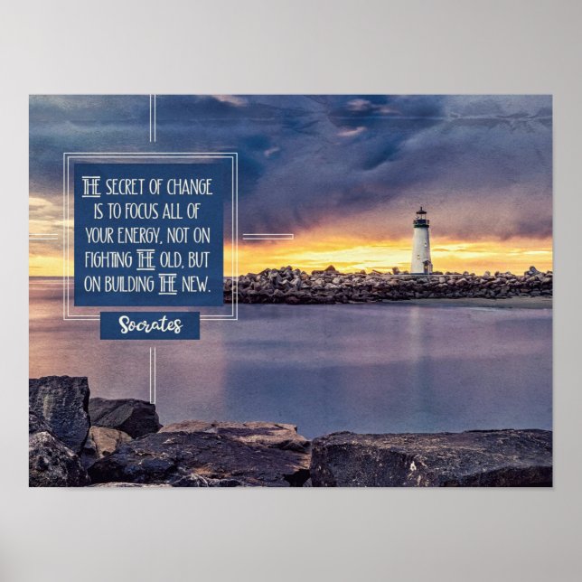 Poster Segredo da mudança (Frente)