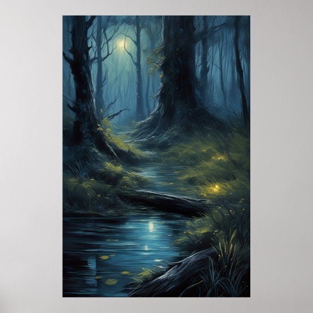Poster Segredos de uma Floresta Antiga (Frente)