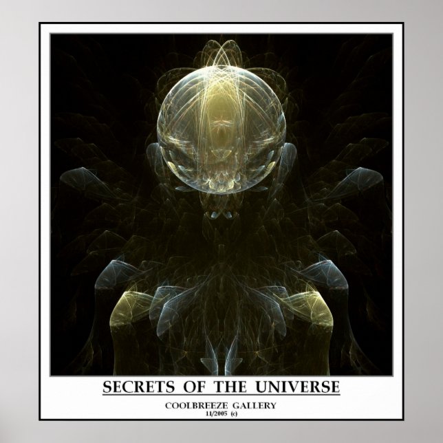 PÓSTER SEGREDOS DO UNIVERSO (Frente)