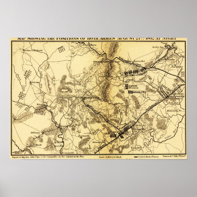 Poster Segunda Batalha de Bull Run 3 (Frente)