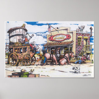 Póster Segunda-feira palco