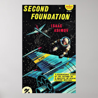 Poster Segunda Fundação Isaac Asimov
